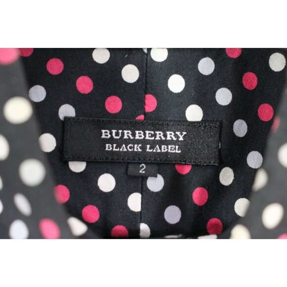 Burberry Black Label Japan Mens 2 Embroidered Logo Button Up Shirt G1306 - Picture 4 of 6